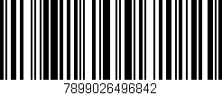 Código de barras (EAN, GTIN, SKU, ISBN): '7899026496842'