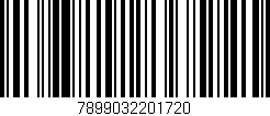 Código de barras (EAN, GTIN, SKU, ISBN): '7899032201720'