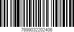 Código de barras (EAN, GTIN, SKU, ISBN): '7899032202406'
