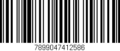 Código de barras (EAN, GTIN, SKU, ISBN): '7899047412586'