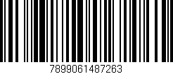 Código de barras (EAN, GTIN, SKU, ISBN): '7899061487263'