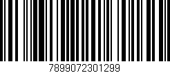 Código de barras (EAN, GTIN, SKU, ISBN): '7899072301299'