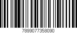 Código de barras (EAN, GTIN, SKU, ISBN): '7899077358090'