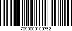 Código de barras (EAN, GTIN, SKU, ISBN): '7899083103752'