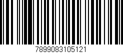 Código de barras (EAN, GTIN, SKU, ISBN): '7899083105121'