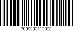 Código de barras (EAN, GTIN, SKU, ISBN): '7899083112938'