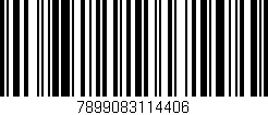 Código de barras (EAN, GTIN, SKU, ISBN): '7899083114406'