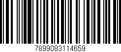 Código de barras (EAN, GTIN, SKU, ISBN): '7899083114659'