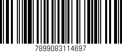 Código de barras (EAN, GTIN, SKU, ISBN): '7899083114697'