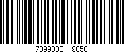 Código de barras (EAN, GTIN, SKU, ISBN): '7899083119050'