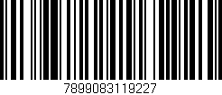 Código de barras (EAN, GTIN, SKU, ISBN): '7899083119227'