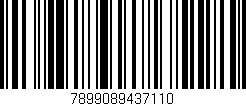 Código de barras (EAN, GTIN, SKU, ISBN): '7899089437110'