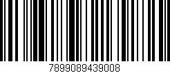 Código de barras (EAN, GTIN, SKU, ISBN): '7899089439008'