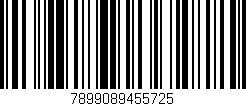 Código de barras (EAN, GTIN, SKU, ISBN): '7899089455725'