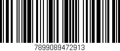 Código de barras (EAN, GTIN, SKU, ISBN): '7899089472913'