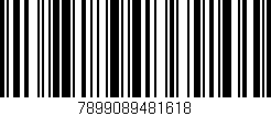 Código de barras (EAN, GTIN, SKU, ISBN): '7899089481618'