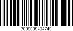 Código de barras (EAN, GTIN, SKU, ISBN): '7899089484749'