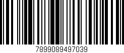 Código de barras (EAN, GTIN, SKU, ISBN): '7899089497039'