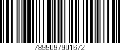 Código de barras (EAN, GTIN, SKU, ISBN): '7899097901672'