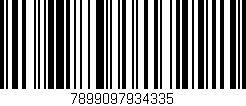 Código de barras (EAN, GTIN, SKU, ISBN): '7899097934335'