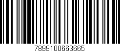 Código de barras (EAN, GTIN, SKU, ISBN): '7899100663665'