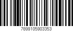 Código de barras (EAN, GTIN, SKU, ISBN): '7899105903353'