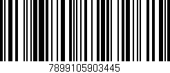 Código de barras (EAN, GTIN, SKU, ISBN): '7899105903445'