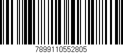 Código de barras (EAN, GTIN, SKU, ISBN): '7899110552805'