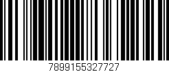 Código de barras (EAN, GTIN, SKU, ISBN): '7899155327727'