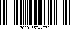 Código de barras (EAN, GTIN, SKU, ISBN): '7899155344779'