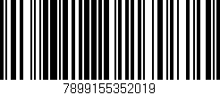 Código de barras (EAN, GTIN, SKU, ISBN): '7899155352019'