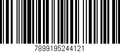 Código de barras (EAN, GTIN, SKU, ISBN): '7899195244121'