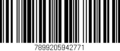 Código de barras (EAN, GTIN, SKU, ISBN): '7899205942771'