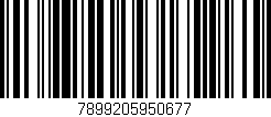 Código de barras (EAN, GTIN, SKU, ISBN): '7899205950677'
