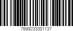 Código de barras (EAN, GTIN, SKU, ISBN): '7899233301137'