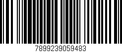 Código de barras (EAN, GTIN, SKU, ISBN): '7899239059483'