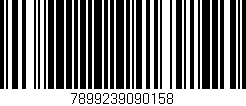 Código de barras (EAN, GTIN, SKU, ISBN): '7899239090158'