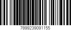 Código de barras (EAN, GTIN, SKU, ISBN): '7899239091155'