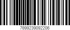 Código de barras (EAN, GTIN, SKU, ISBN): '7899239092206'