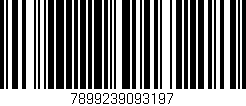 Código de barras (EAN, GTIN, SKU, ISBN): '7899239093197'