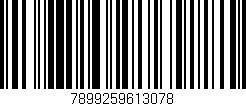 Código de barras (EAN, GTIN, SKU, ISBN): '7899259613078'
