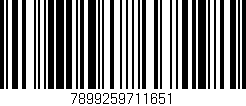 Código de barras (EAN, GTIN, SKU, ISBN): '7899259711651'