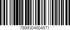 Código de barras (EAN, GTIN, SKU, ISBN): '7899304804871'