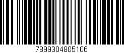 Código de barras (EAN, GTIN, SKU, ISBN): '7899304805106'