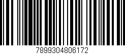 Código de barras (EAN, GTIN, SKU, ISBN): '7899304806172'