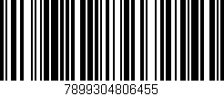 Código de barras (EAN, GTIN, SKU, ISBN): '7899304806455'