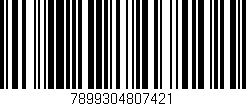Código de barras (EAN, GTIN, SKU, ISBN): '7899304807421'