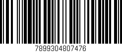 Código de barras (EAN, GTIN, SKU, ISBN): '7899304807476'
