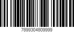 Código de barras (EAN, GTIN, SKU, ISBN): '7899304809999'