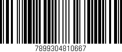 Código de barras (EAN, GTIN, SKU, ISBN): '7899304810667'